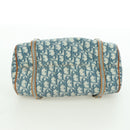 Christian Dior Trotter Canvas Romantic Chain Bag PVC Light Blue Auth YKZ1362SAV-9