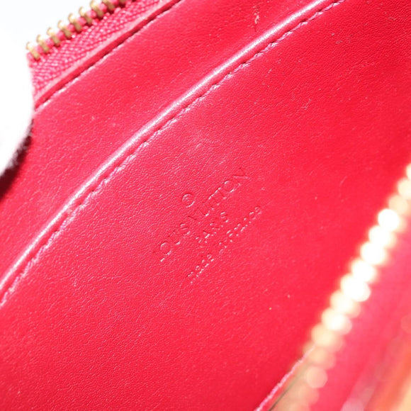 LOUIS VUITTON Monogram Vernis Trousse Pouch Pomme D'amour M93568 Auth YKZ1366A