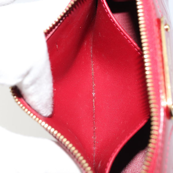 LOUIS VUITTON Monogram Vernis Trousse Pouch Pomme D'amour M93568 Auth YKZ1366A
