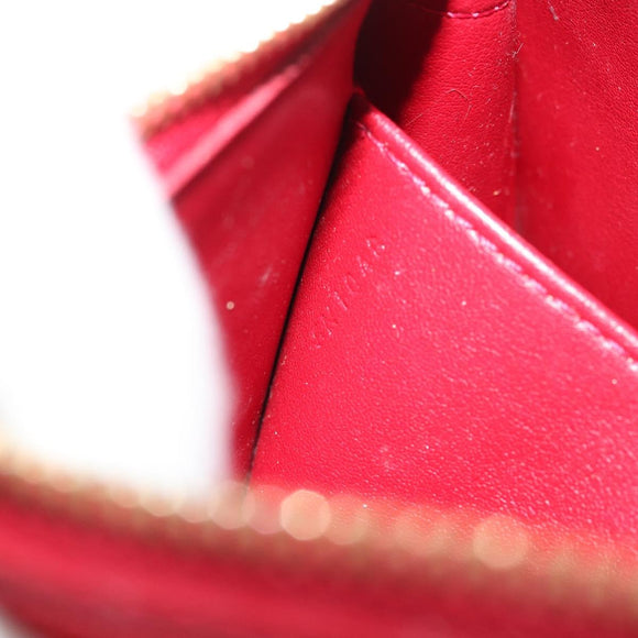 LOUIS VUITTON Monogram Vernis Trousse Pouch Pomme D'amour M93568 Auth YKZ1366A