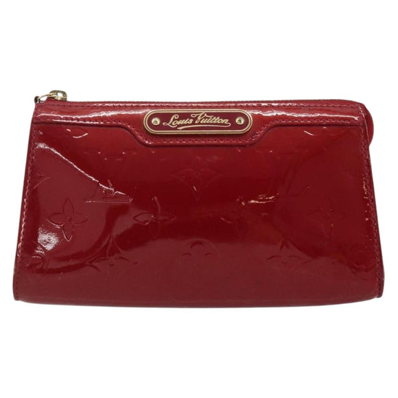 LOUIS VUITTON Monogram Vernis Trousse Pouch Pomme D'amour M93568 Auth YKZ1366A