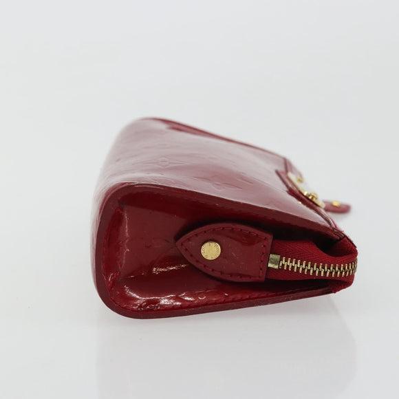 LOUIS VUITTON Monogram Vernis Trousse Pouch Pomme D'amour M93568 Auth YKZ1366A