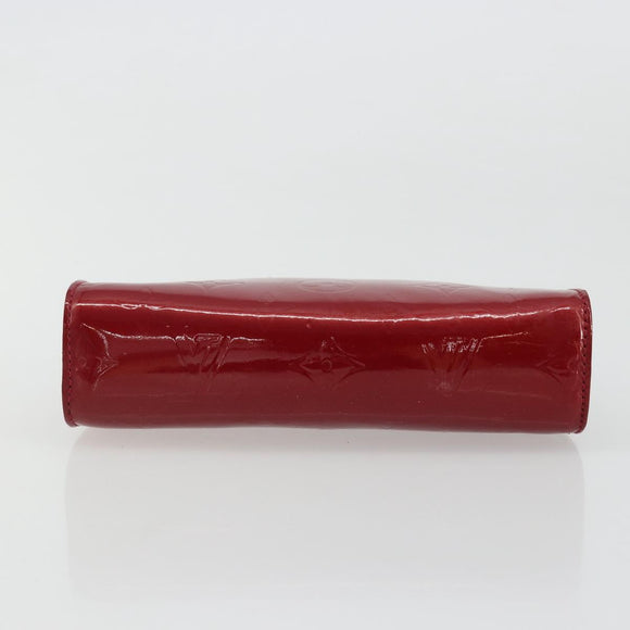LOUIS VUITTON Monogram Vernis Trousse Pouch Pomme D'amour M93568 Auth YKZ1366A
