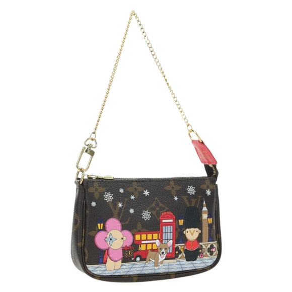 LOUIS VUITTON Vivienne Mini Pochette Accessoires Pouch M80863 LV Auth YKZ1367SAM