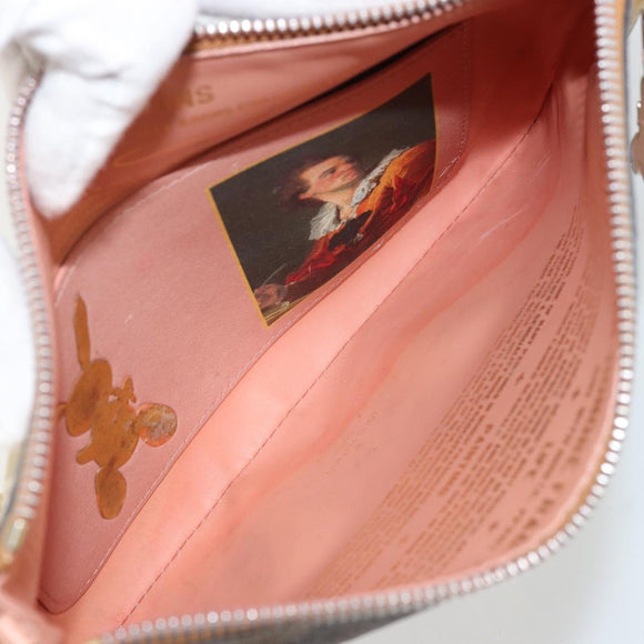 LOUIS VUITTON Masters Collection Pochette Plat Fragonard Bag M64702 Auth YKZ1370