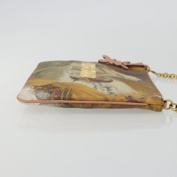 LOUIS VUITTON Masters Collection Pochette Plat Fragonard Bag M64702 Auth YKZ1370