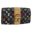 LOUIS VUITTON Monogram Multicolor Pochette Courtney Bag M45640 Auth YKZ1371A-1