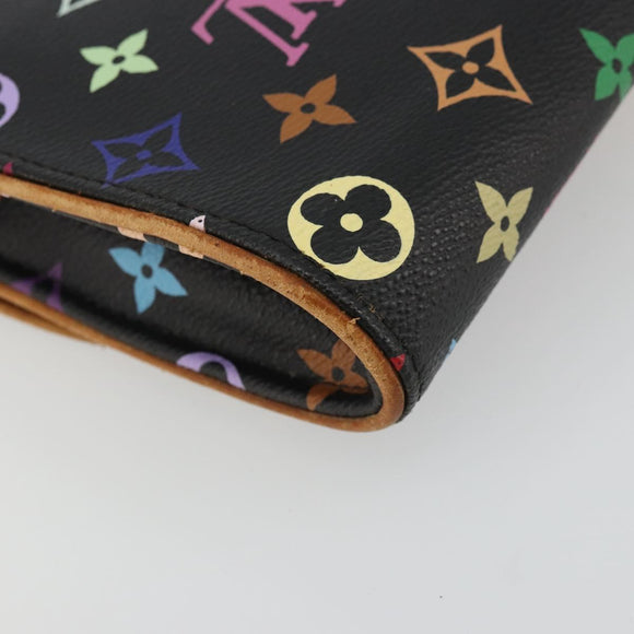 LOUIS VUITTON Monogram Multicolor Pochette Courtney Bag M45640 Auth YKZ1371A