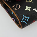 LOUIS VUITTON Monogram Multicolor Pochette Courtney Bag M45640 Auth YKZ1371A-14