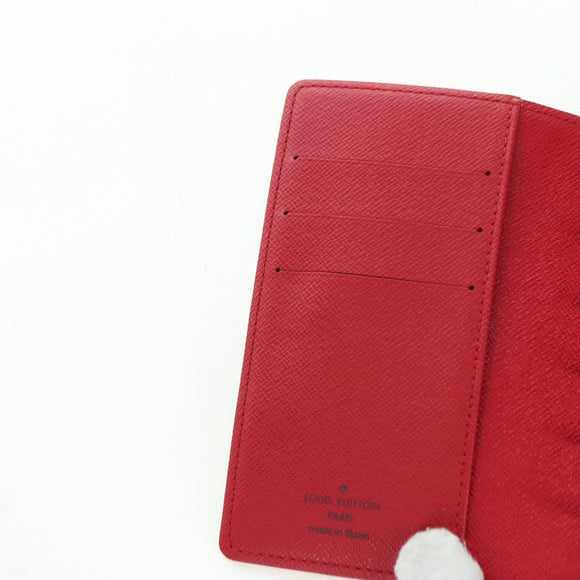 LOUIS VUITTON Monogram Cherry Agenda PM Planerhülle Rot R21023 Auth YKZ1374SM