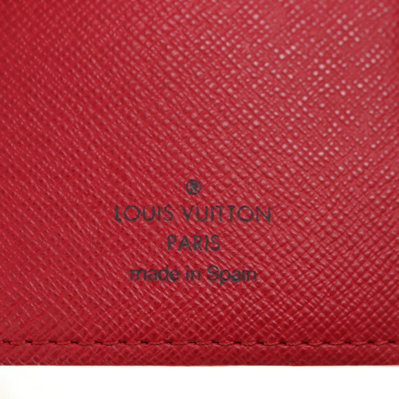 LOUIS VUITTON Monogram Cherry Agenda PM Planerhülle Rot R21023 Auth YKZ1374SM