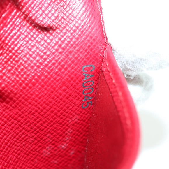 LOUIS VUITTON Monogram Cherry Agenda PM Planerhülle Rot R21023 Auth YKZ1374SM