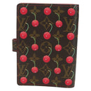 LOUIS VUITTON Monogram Cherry Agenda PM Planerhülle Rot R21023 Auth YKZ1374SM-2