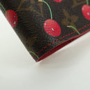 LOUIS VUITTON Monogram Cherry Agenda PM Planerhülle Rot R21023 Auth YKZ1374SM-7