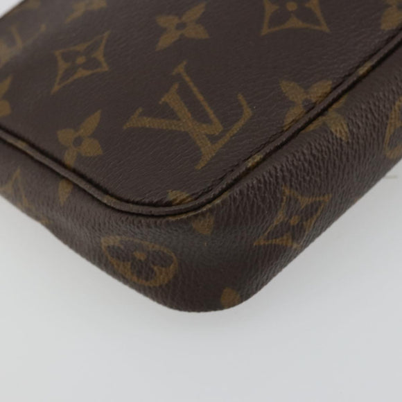 LOUIS VUITTON Monogram Pochette Accessoires Pouch M51980 LV Auth YKZ1376