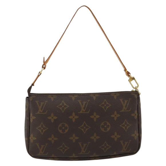 LOUIS VUITTON Monogram Pochette Accessoires Pouch M51980 LV Auth YKZ1376
