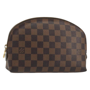LOUIS VUITTON Damier Ebene Pochette Cosmetic GM Pouch N23345 LV Auth YKZ1377A