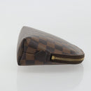 LOUIS VUITTON Damier Ebene Pochette Cosmetic GM Pouch N23345 LV Auth YKZ1377A-3