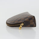 LOUIS VUITTON Damier Ebene Pochette Cosmetic GM Pouch N23345 LV Auth YKZ1377A-4