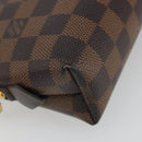 LOUIS VUITTON Damier Ebene Pochette Cosmetic GM Pouch N23345 LV Auth YKZ1377A-14