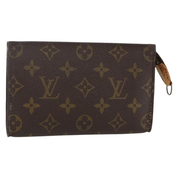 LOUIS VUITTON Monogram Bucket PM Accessory Pouch LV Auth YKZ1379