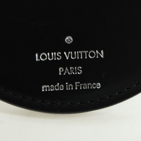 LOUIS VUITTON Monogram Eclipse Porte Cles Round Rainbow MP2465 LV Auth YKZ1382M