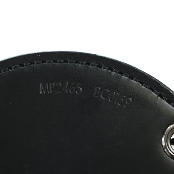 LOUIS VUITTON Monogram Eclipse Porte Cles Round Rainbow MP2465 LV Auth YKZ1382M