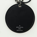 LOUIS VUITTON Monogram Eclipse Porte Cles Round Rainbow MP2465 LV Auth YKZ1382M-6