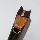 LOUIS VUITTON Monogram Bucket PM Accessory Pouch LV Auth YKZ1384-8