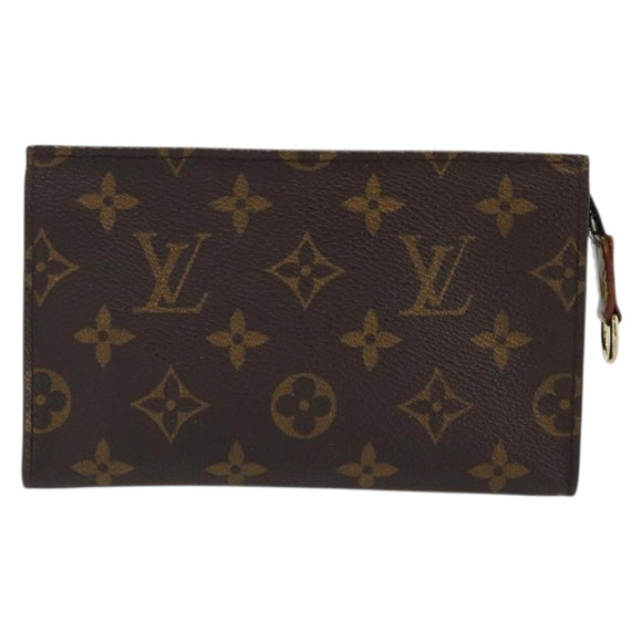 LOUIS VUITTON Monogram Bucket PM Accessory Pouch LV Auth YKZ1384