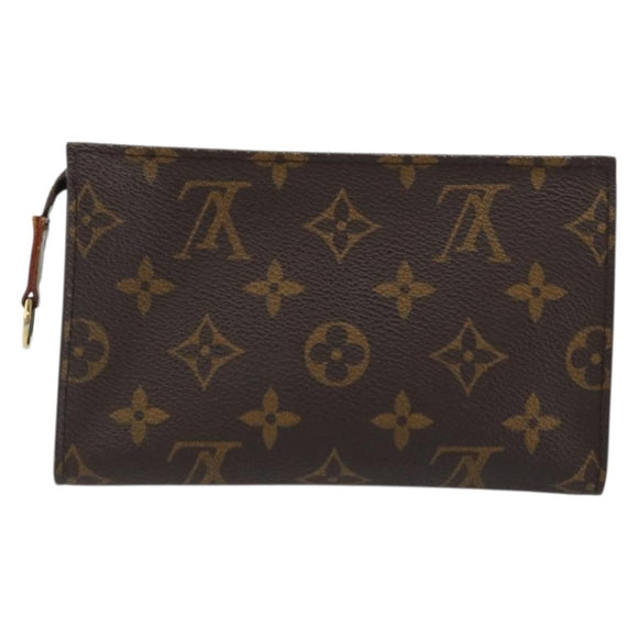LOUIS VUITTON Monogram Bucket PM Accessory Pouch LV Auth YKZ1384