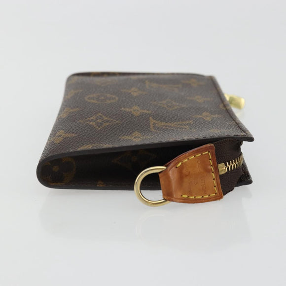 LOUIS VUITTON Monogram Bucket PM Accessory Pouch LV Auth YKZ1384