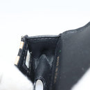 CHANEL COCO Mark Air Pods Case Earphone Case Raffia Black Gold CC Auth YKZ1386A-19