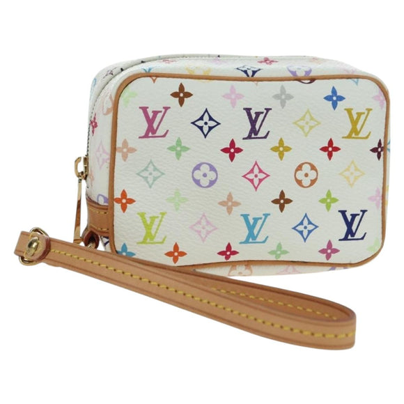 LOUIS VUITTON Monogram Multicolor Trousse Wapity Etui M58033 Auth YKZ1387M