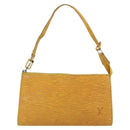 LOUIS VUITTON Epi Pochette Accessoires Pouch Yellow M52949 LV Auth YKZ1388-13