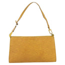 LOUIS VUITTON Epi Pochette Accessoires Pouch Yellow M52949 LV Auth YKZ1388-2