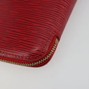 LOUIS VUITTON Epi Agenda Geot Wallet Red M63877 LV Auth YKZ1396-15