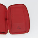 LOUIS VUITTON Epi Agenda Geot Wallet Red M63877 LV Auth YKZ1396-17