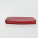 LOUIS VUITTON Epi Agenda Geot Wallet Red M63877 LV Auth YKZ1396-3