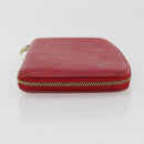 LOUIS VUITTON Epi Agenda Geot Wallet Red M63877 LV Auth YKZ1396-6