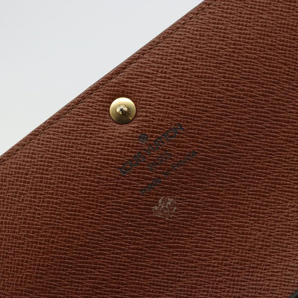 LOUIS VUITTON Graffiti Porte Monnaie Credit Wallet Khaki M92188 LV Auth YKZ1398A