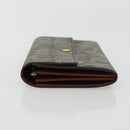 LOUIS VUITTON Graffiti Porte Monnaie Credit Wallet Khaki M92188 LV Auth YKZ1398A-4