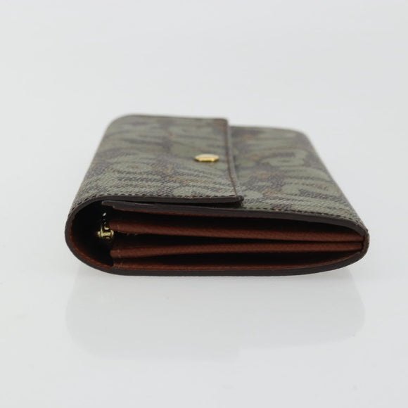 LOUIS VUITTON Graffiti Porte Monnaie Credit Wallet Khaki M92188 LV Auth YKZ1398A