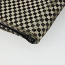 Chrome Hearts JUDY Long Wallet Harako leather Black White Auth YKZ1399A-16