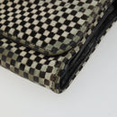 Chrome Hearts JUDY Long Wallet Harako leather Black White Auth YKZ1399A-7