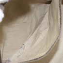 GUCCI GG Supreme Tote Bag PVC Beige Silver 211137 Auth YKZ140-23
