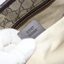 GUCCI GG Supreme Tote Bag PVC Beige Silver 211137 Auth YKZ140-24