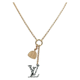 LOUIS VUITTON Yayoi Kusama Collier LV Iconic Infinity Dot M01079 Auth YKZ1402M