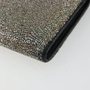 GUCCI Long Wallet Leather Outlet Silver 332747 Auth YKZ1403A-10
