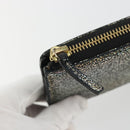 GUCCI Long Wallet Leather Outlet Silver 332747 Auth YKZ1403A-13